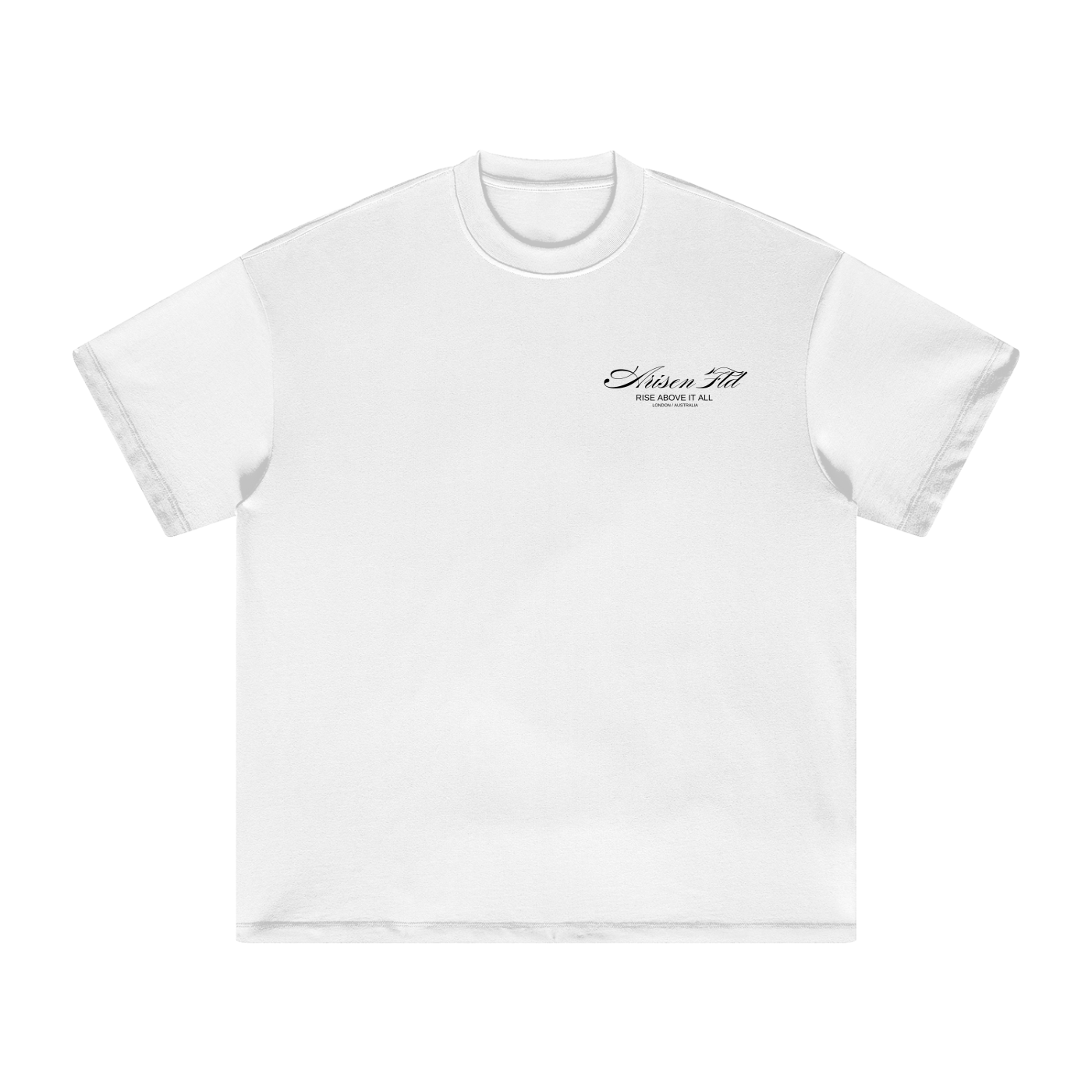 ARISEN™ Heavyweight Earth Tone T-Shirt (Arctic White)