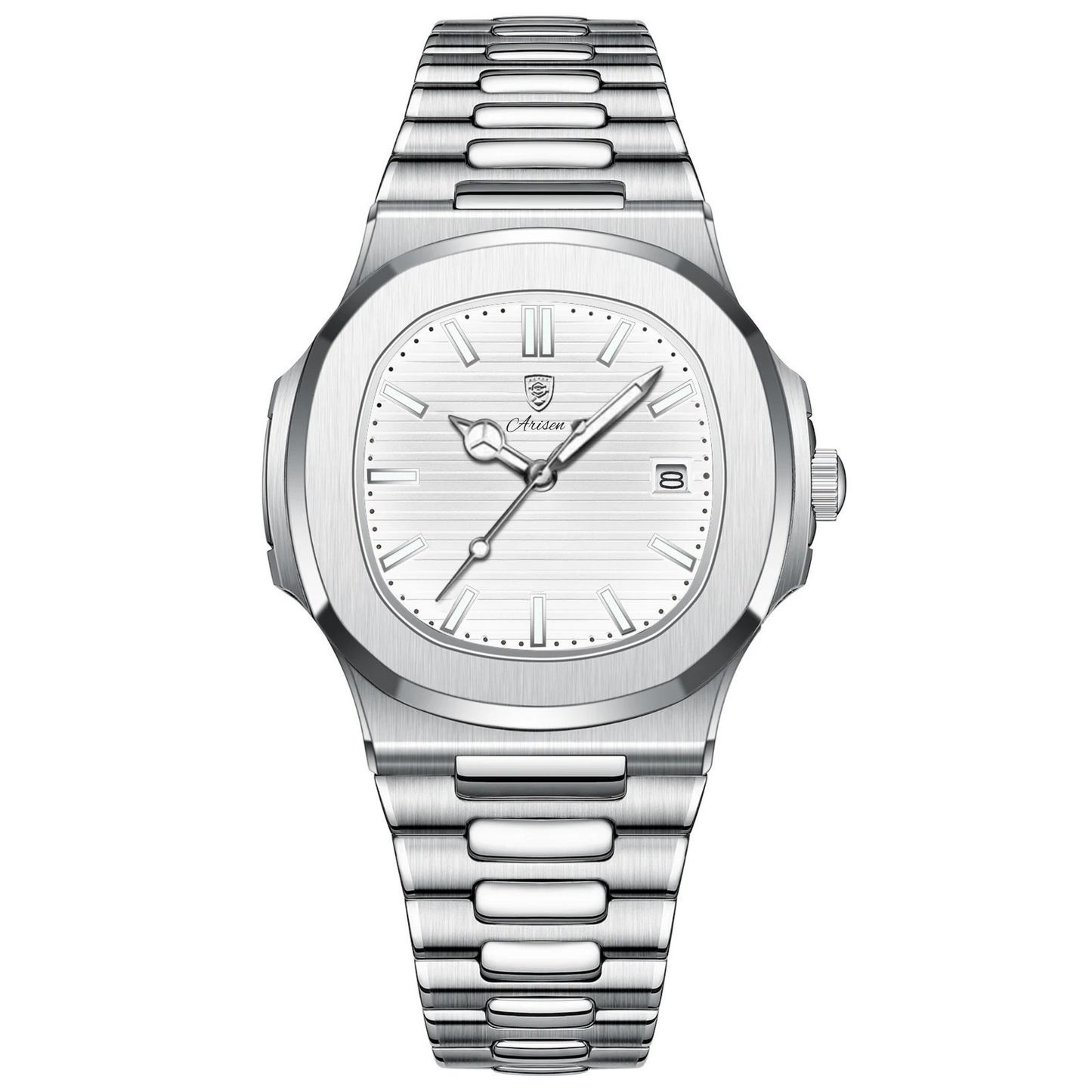 ARISEN™ Obsidian (Silver Case / Black Dial)