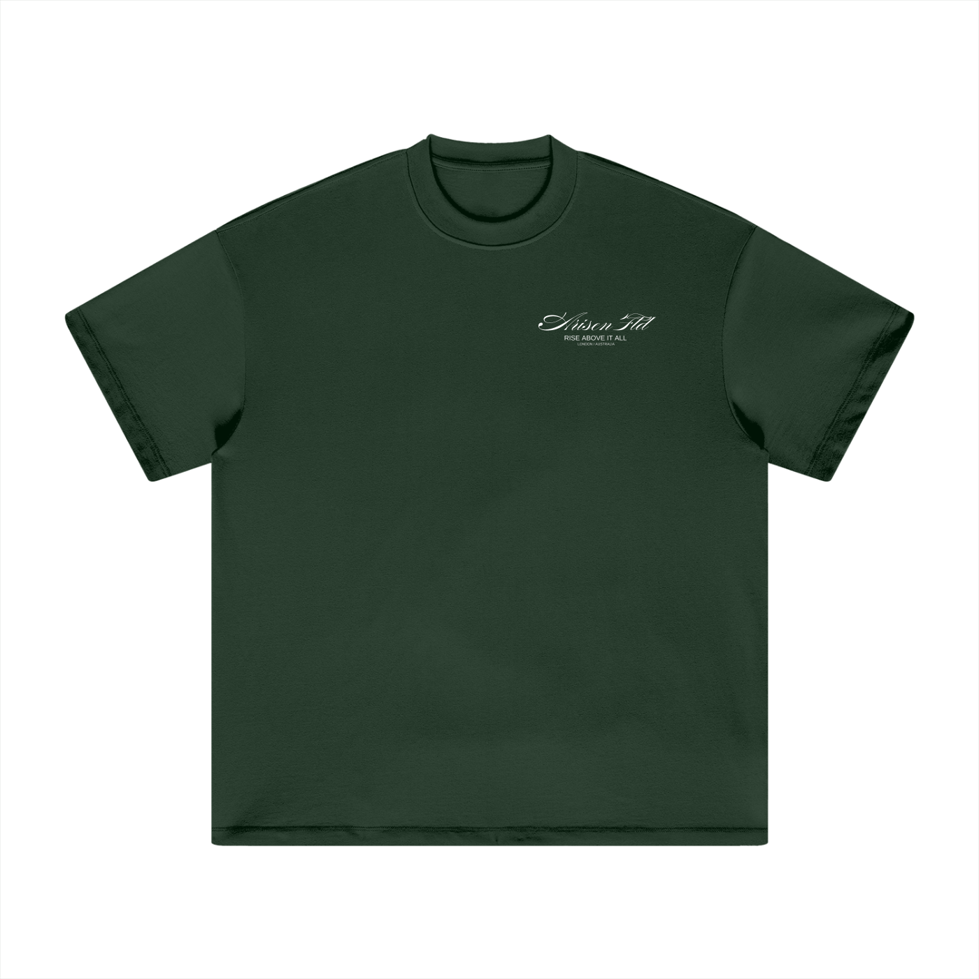 ARISEN™ Heavyweight Cotton T-Shirt (Onyx Black)