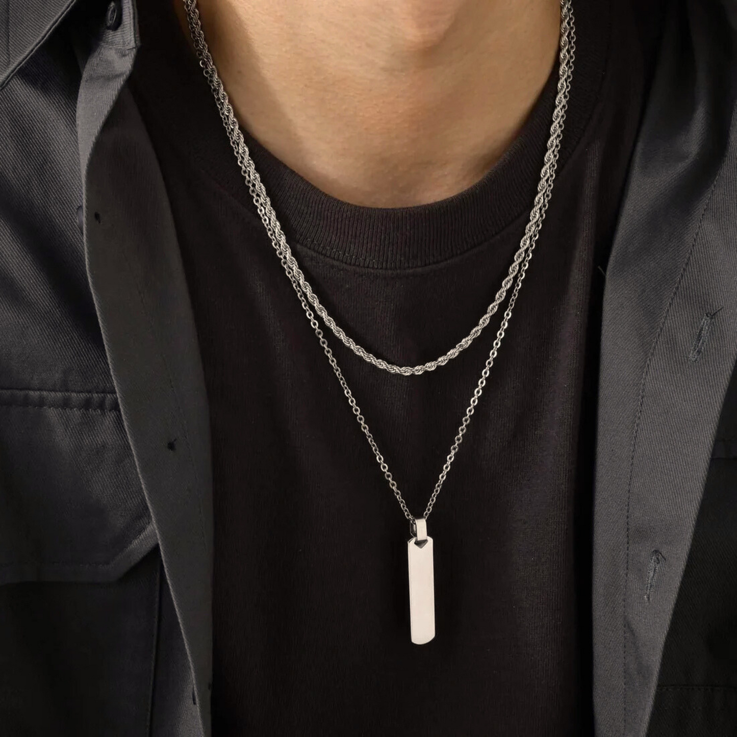 ARISEN™ Vertical Bar Set (Silver)