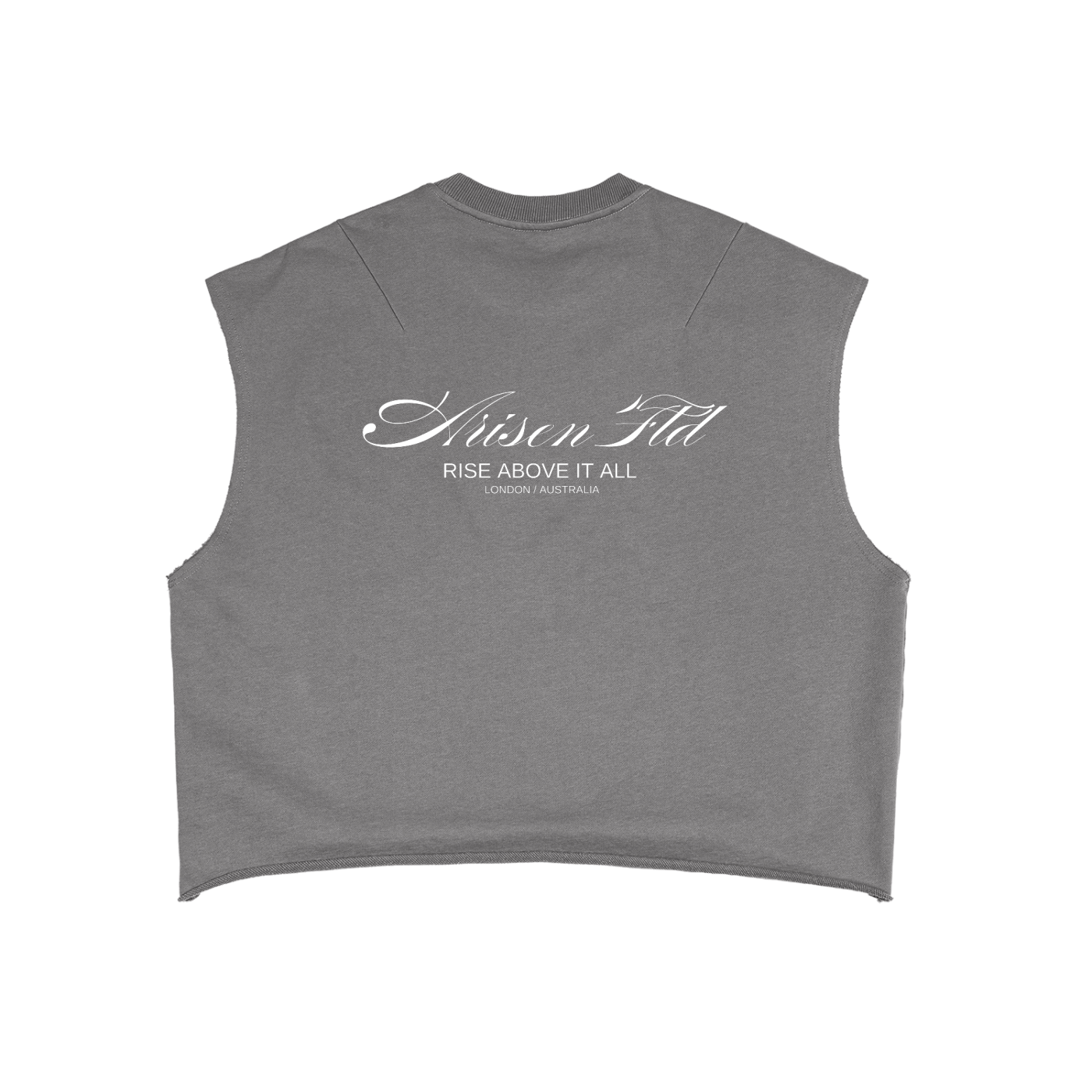 ARISEN™ Boxy Tank Top (Onyx Black)