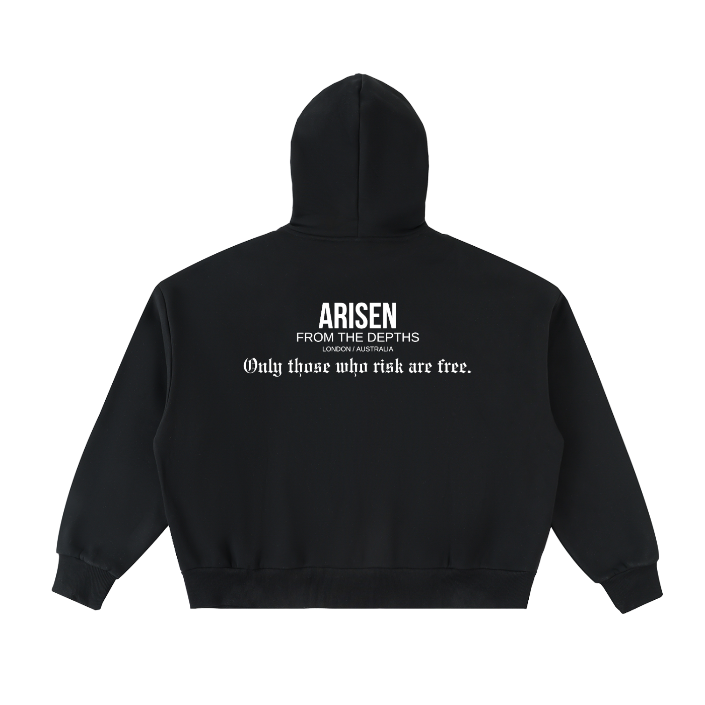 ARISEN™ Fully-Zipped Boxy Hoodie