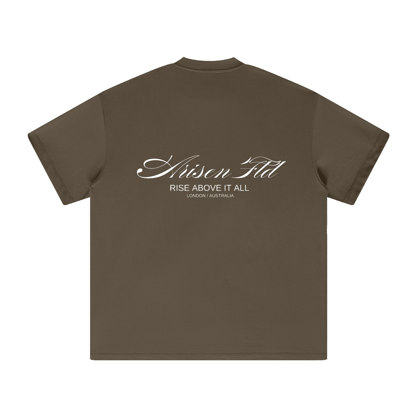 ARISEN™ Heavyweight Cotton T-Shirt (Onyx Black)