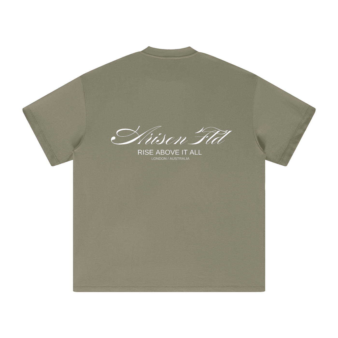 ARISEN™ Heavyweight Cotton T-Shirt (Onyx Black)