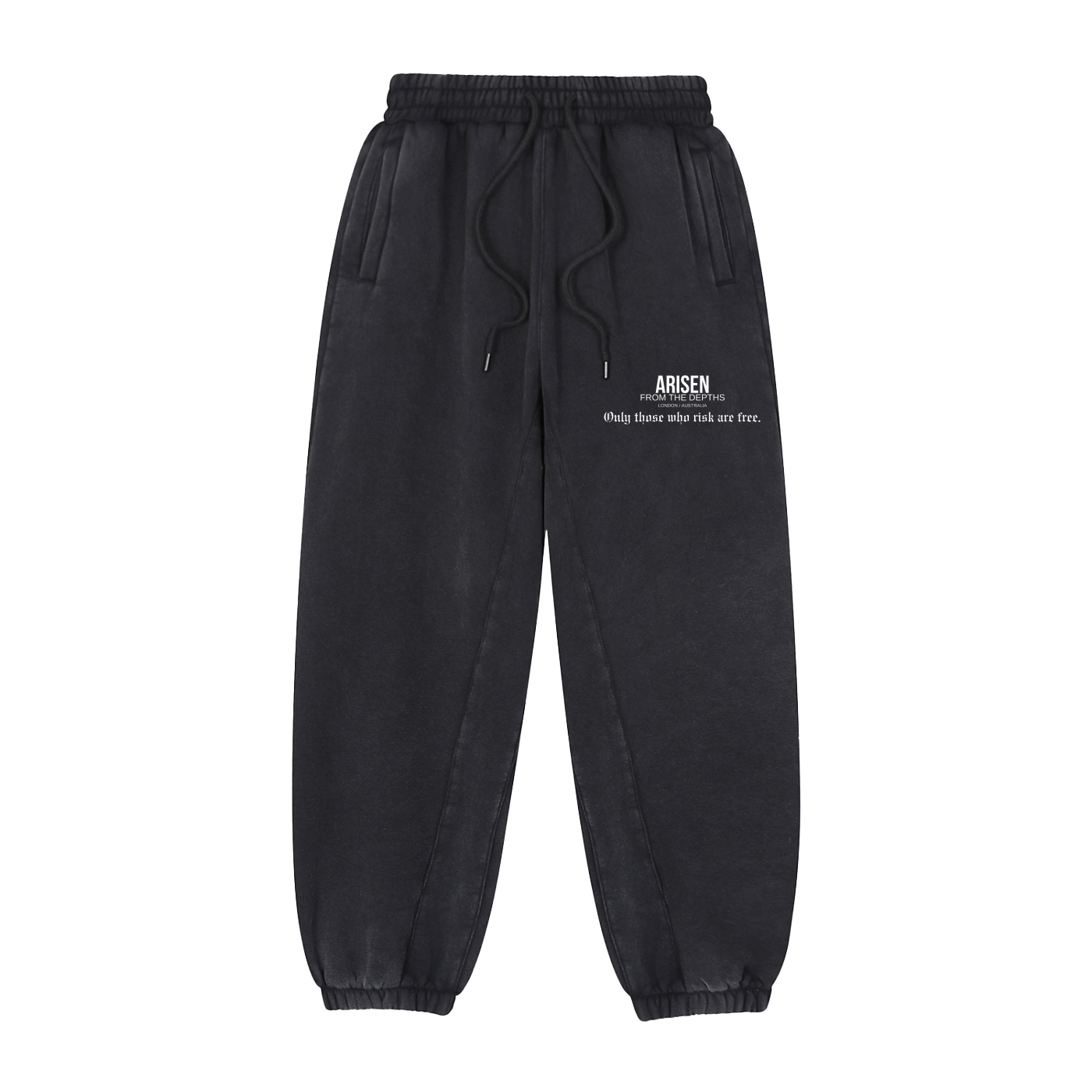 ARISEN™ Fleeced Jogger Sweatpants (Onyx Black)