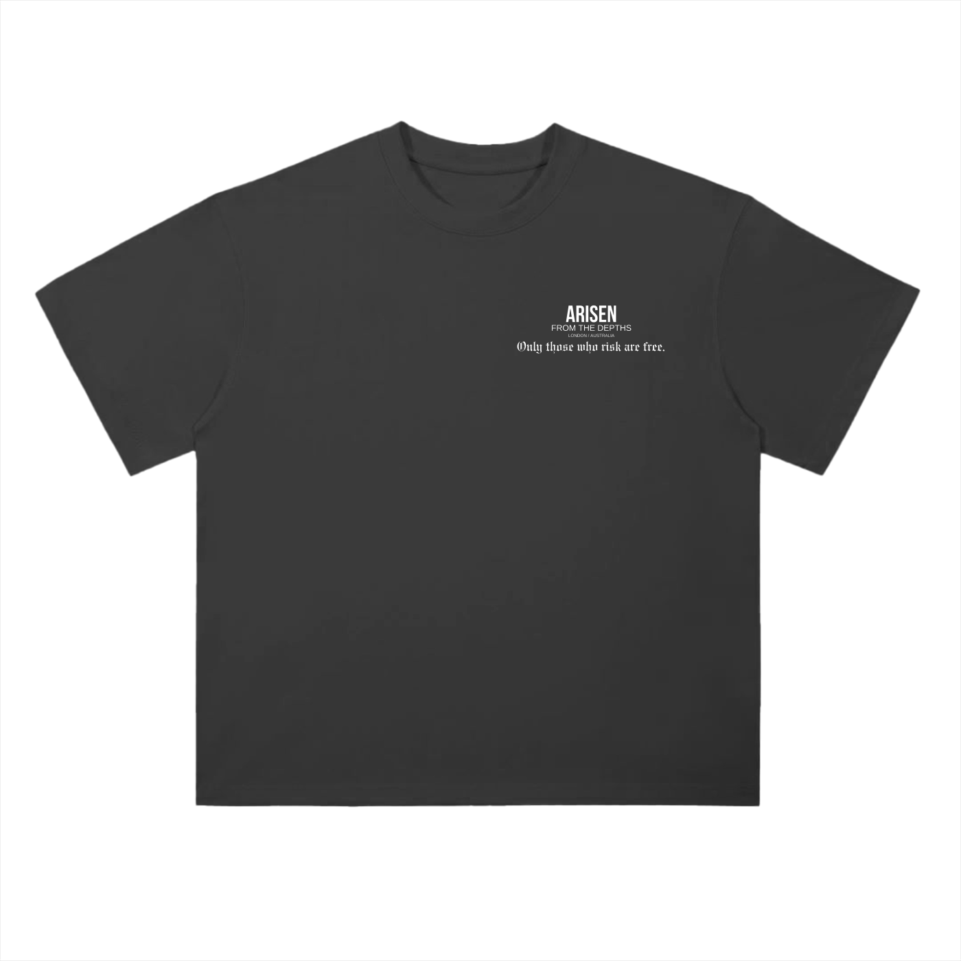 Heavyweight Drop Shoulder Cotton T-Shirt