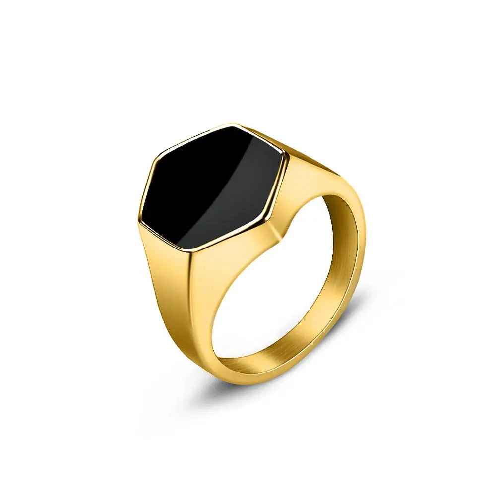ARISEN™ Signet Gem Ring (Gold)