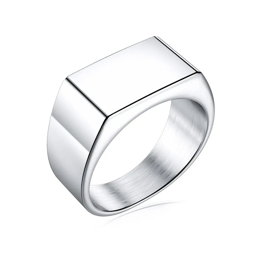 ARISEN™ Signet Gem Ring (Silver)