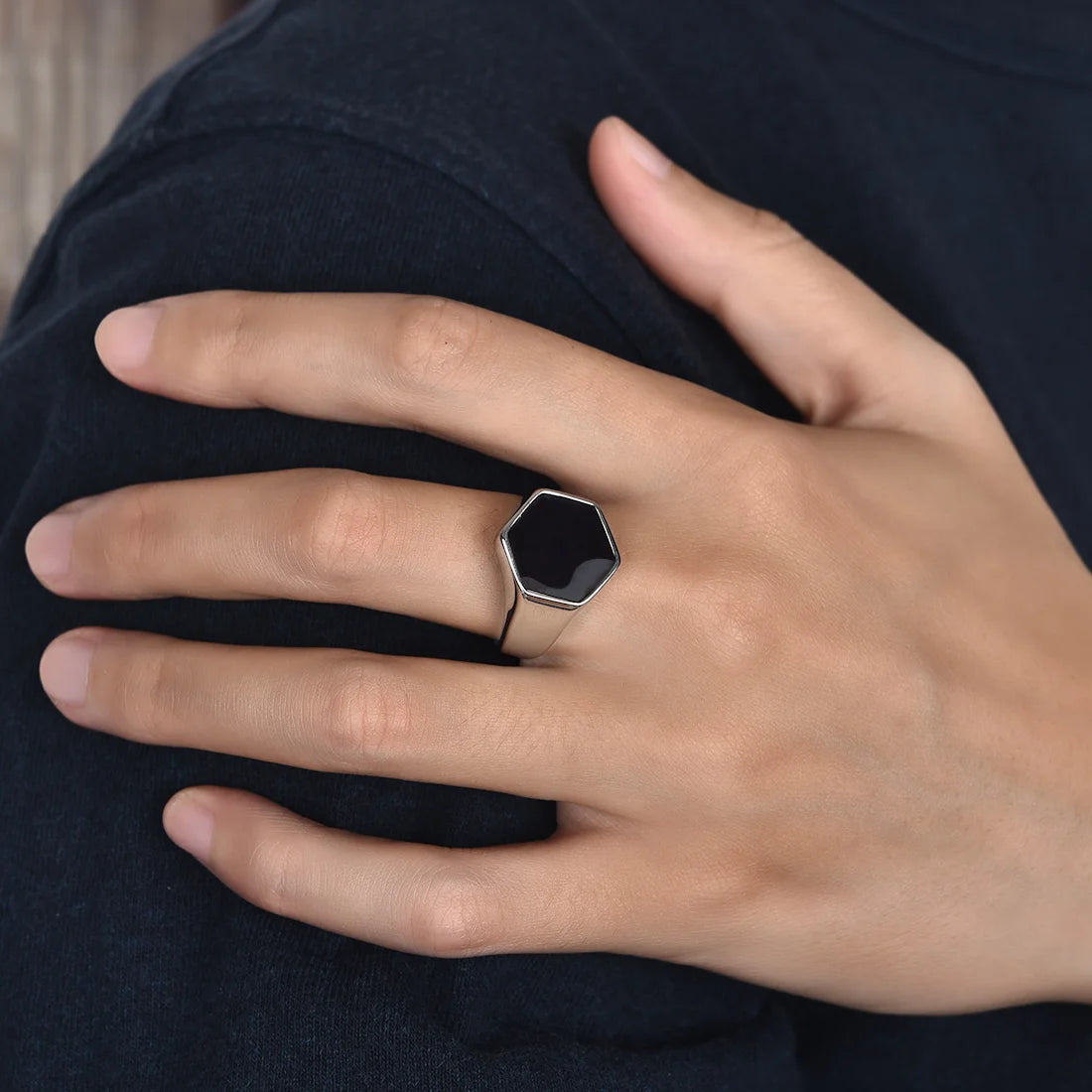 ARISEN™ Signet Gem Ring (Gold)