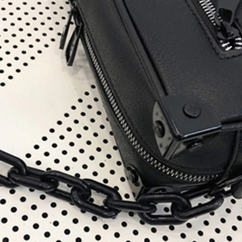 ARISEN™ Crossbody Bag (Black Leather)