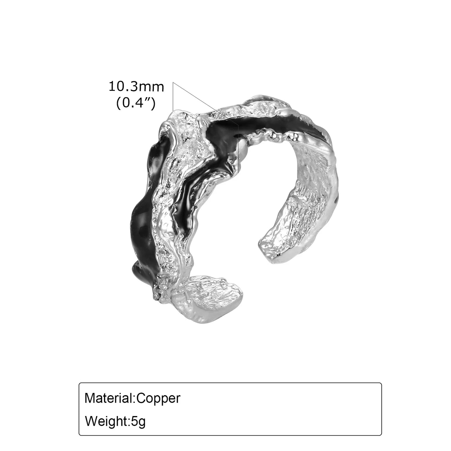 ARISEN™ Molten Ring (Silver)