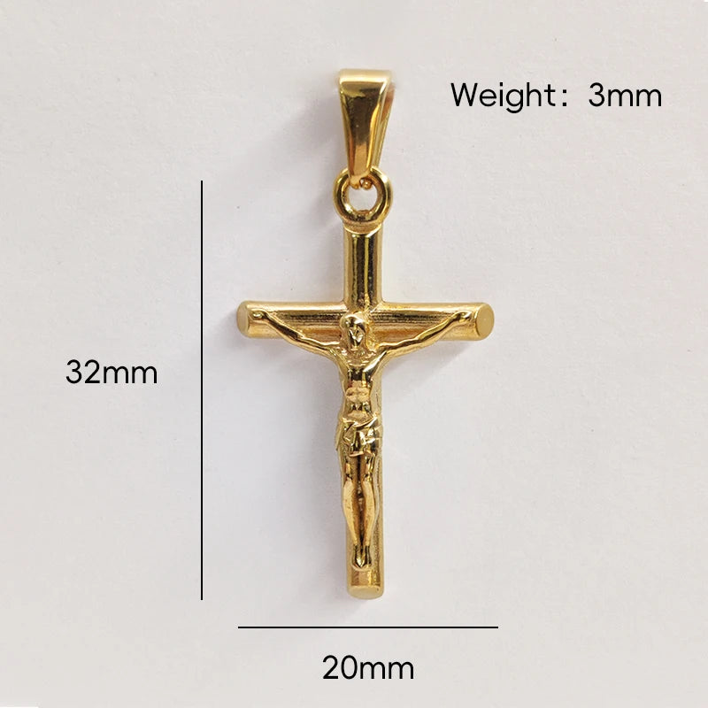 ARISEN™ Crucifix Chain Set (Gold/Silver)