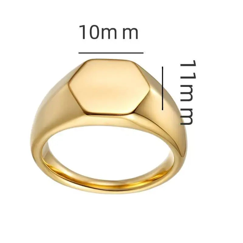 ARISEN™ Signet Ring (Gold)
