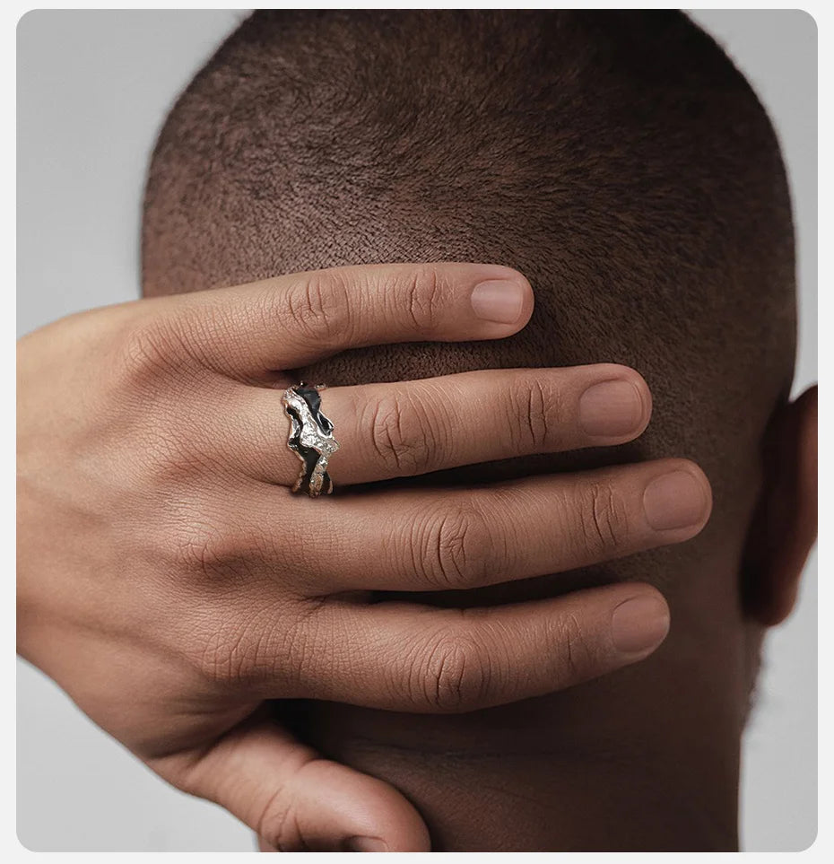 ARISEN™ Molten Ring (Silver)