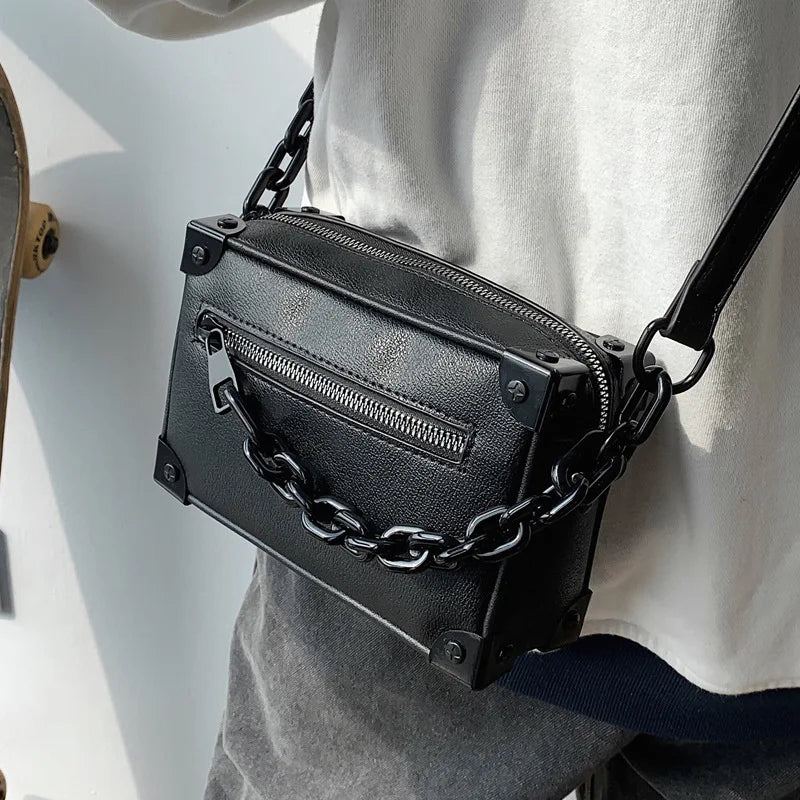 ARISEN™ Crossbody Bag (Black Leather)