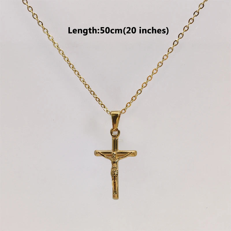 ARISEN™ Crucifix Chain Set (Gold/Silver)
