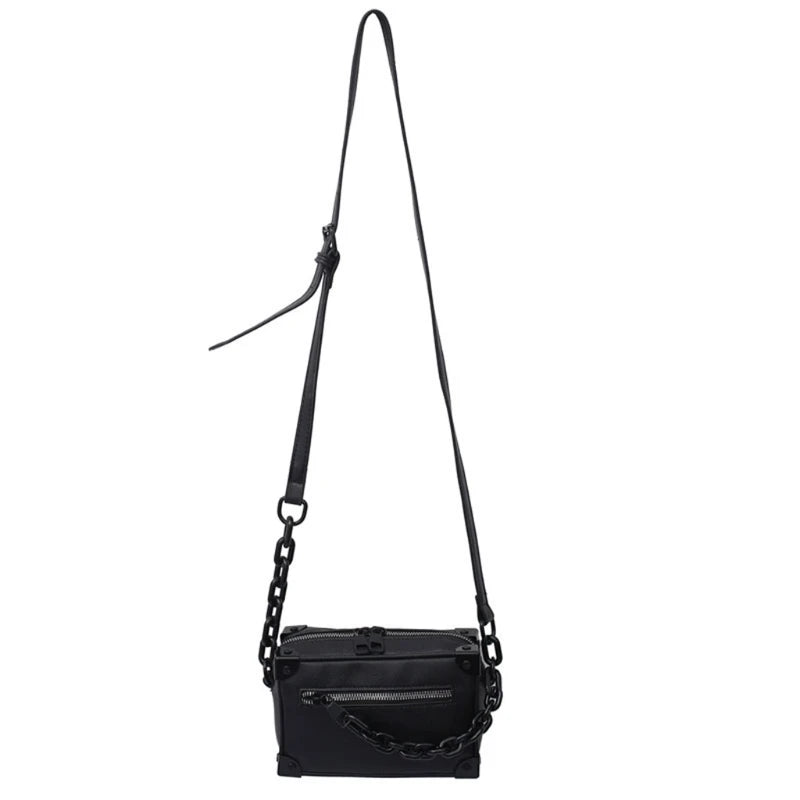 ARISEN™ Crossbody Bag (Black Leather)