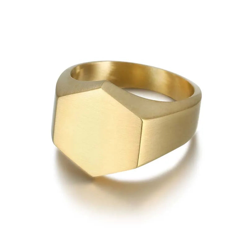 ARISEN™ Signet Gem Ring (Gold)