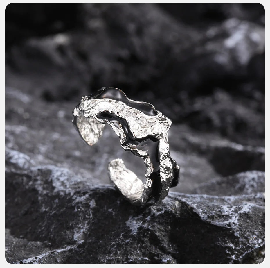 ARISEN™ Molten Ring (Silver)