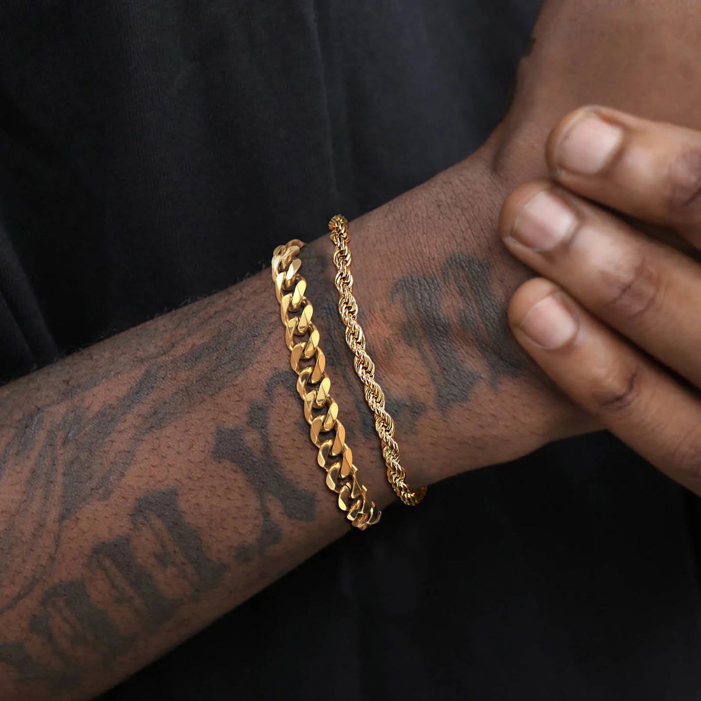 ARISEN™ Cuban Twist Rope Chain (Make Your Own Set)