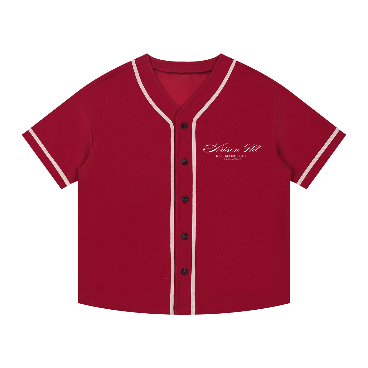 ARISEN™ Button-Up Jersey (Onyx Black)