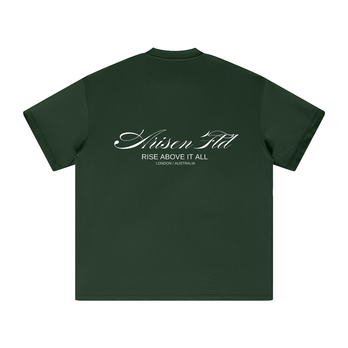ARISEN™ Heavyweight Cotton T-Shirt (Onyx Black)