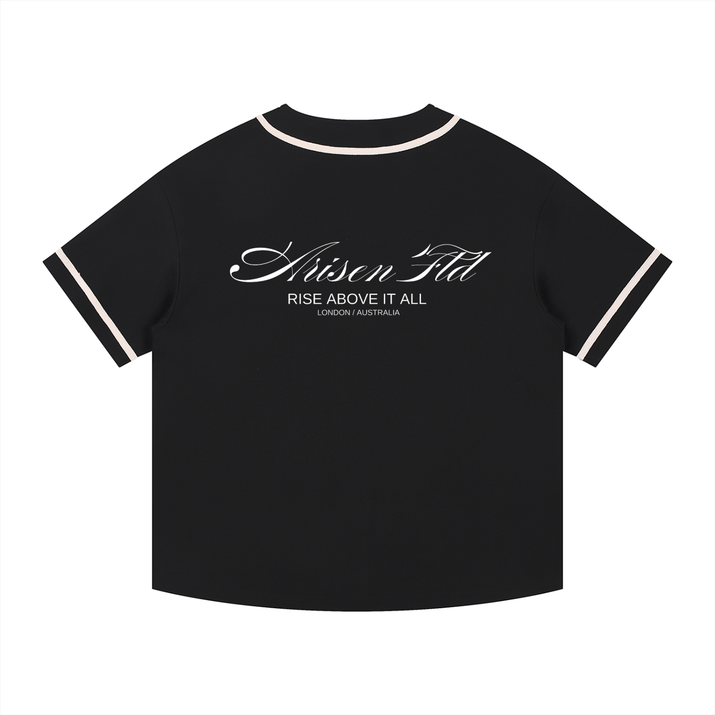 ARISEN™ Button-Up Jersey (Onyx Black)