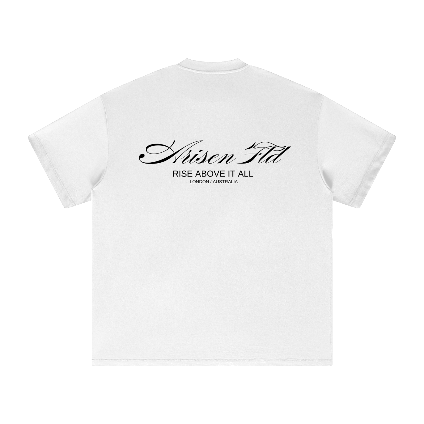ARISEN™ Heavyweight Earth Tone T-Shirt (Arctic White)