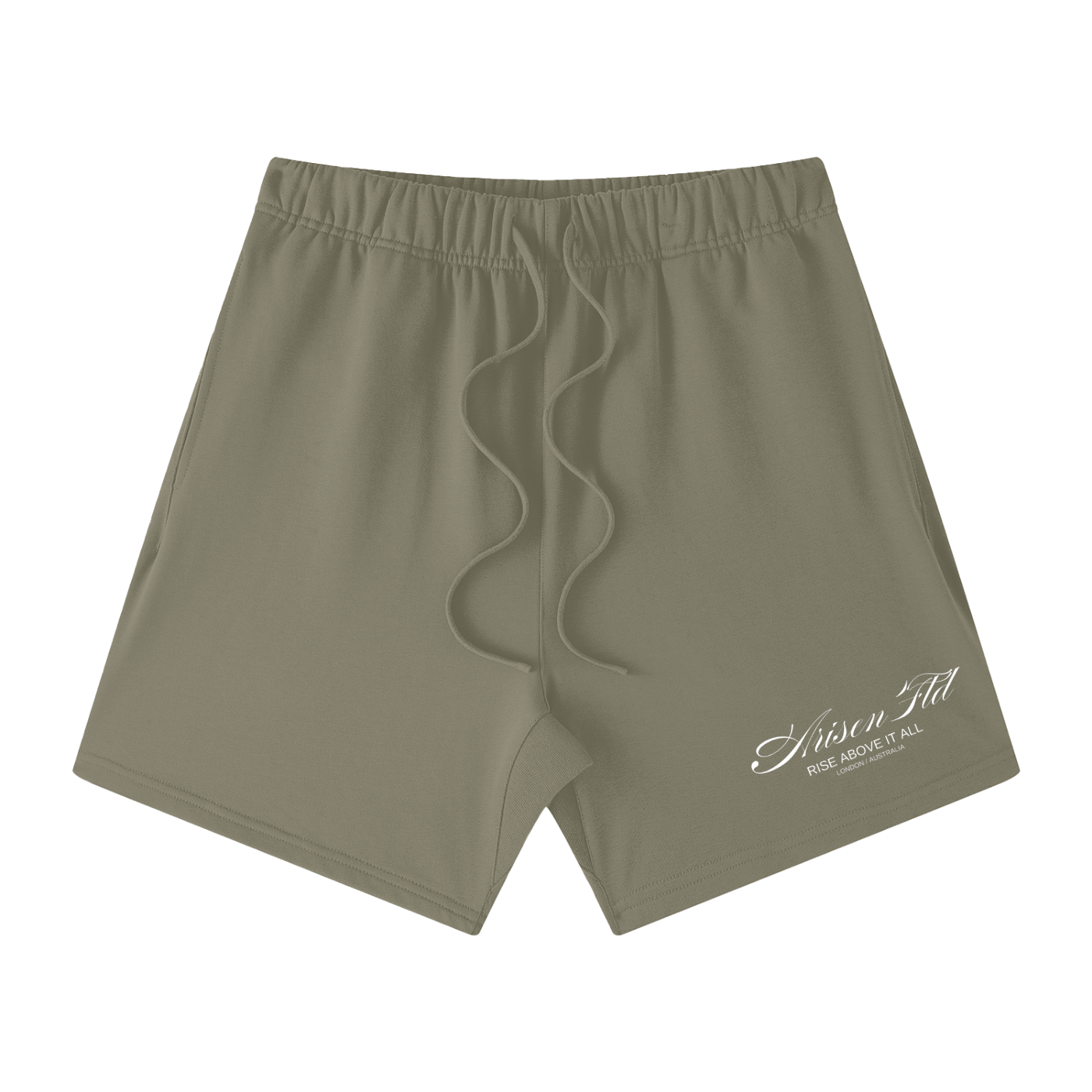 ARISEN™ Heavyweight Cotton Shorts (Onyx Black)
