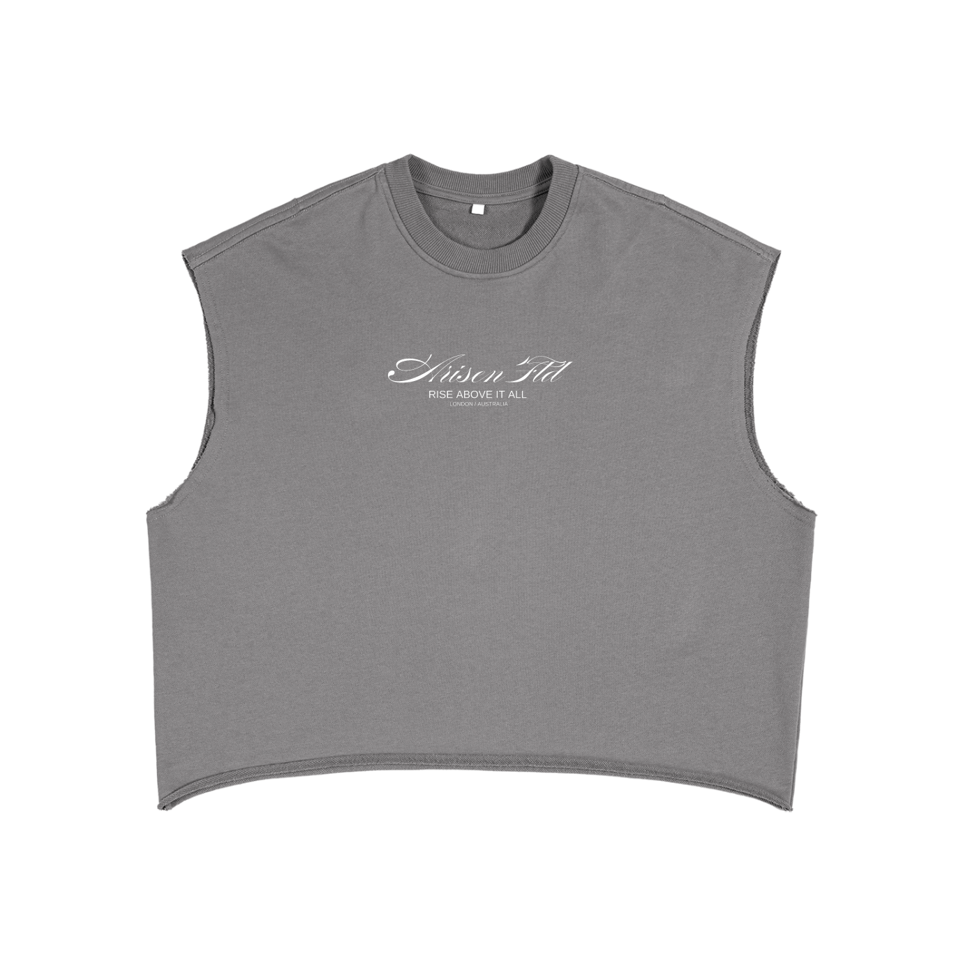 ARISEN™ Boxy Tank Top (Onyx Black)