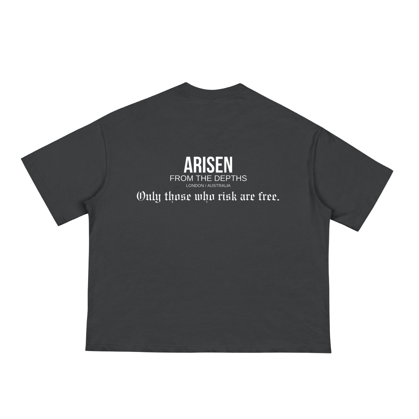 ARISEN™ Classic Boxy Tee - 230 GSM (Onyx Black)