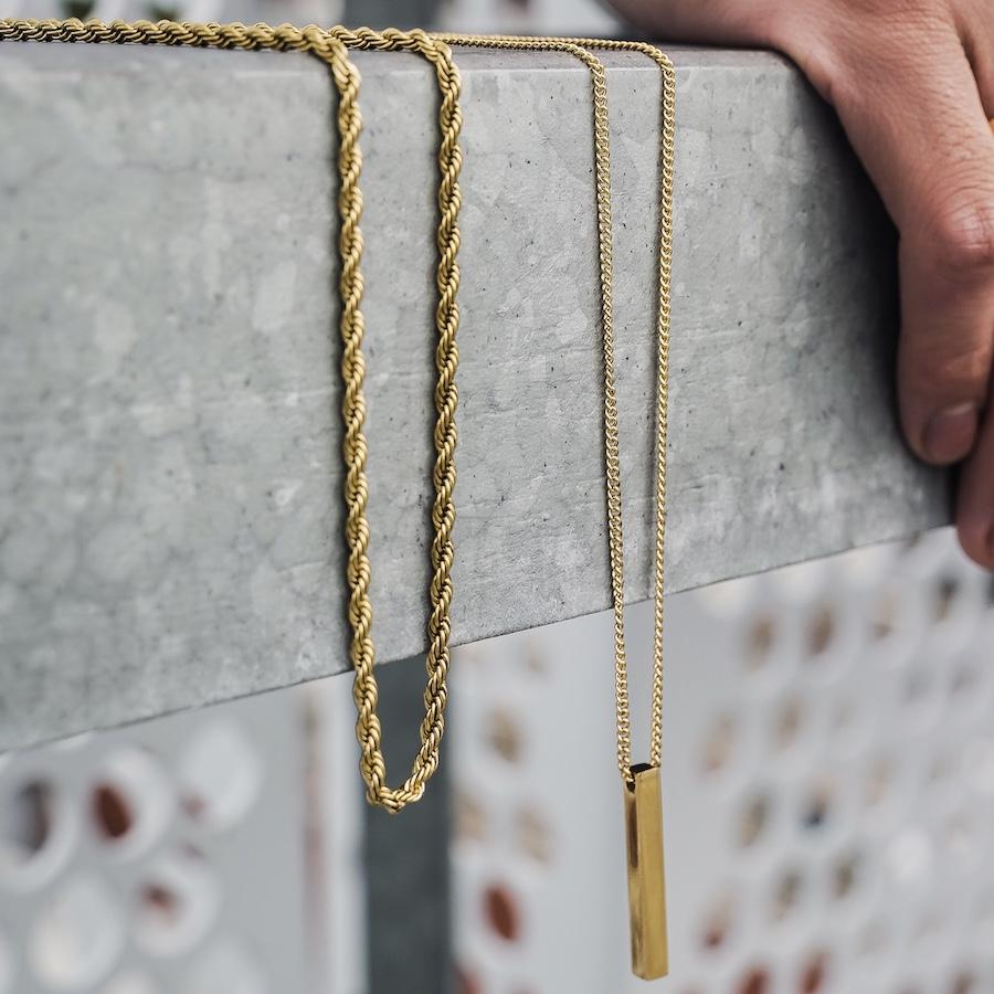 ARISEN Pillar Set with Chain (Gold) - ARISEN FROM THE DEPTHS