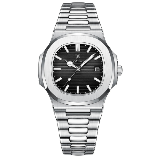 ARISEN™ The Obsidian (Silver Case /Black Dial)