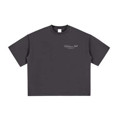 ARISEN™ Vintage Washed Boxy T-Shirt (Onyx Black)