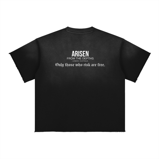 ARISEN™ Sun Fade Raw Edge T-Shirt