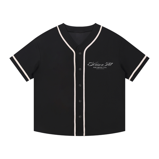 ARISEN™ Button-Up Jersey (Onyx Black)