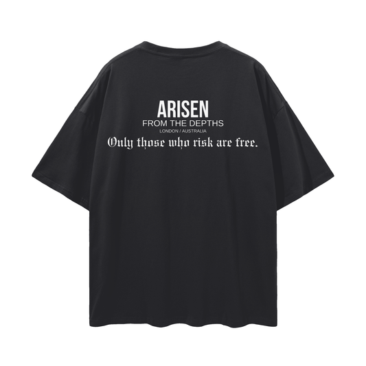 ARISEN™ Deep Drop Shoulder Tee