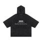 ARISEN™ Snow Washed Hooded Boxy T-Shirt (Onyx Black)