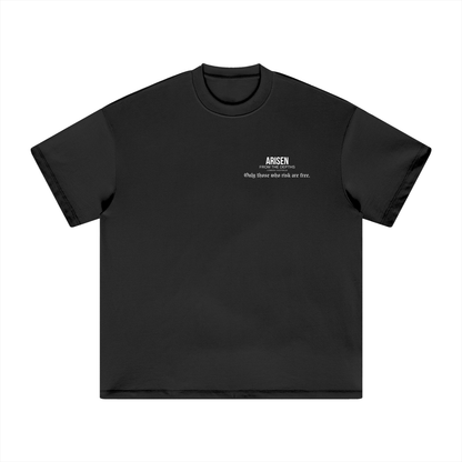 ARISEN™ Heavyweight Earth Tone T-Shirt (Onyx Black)