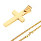ARISEN™ Cross & Chain Set (Silver)
