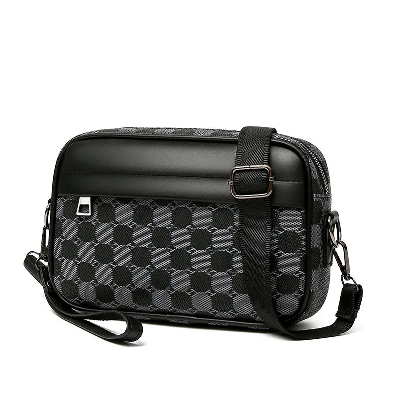 ARISEN™ Crossbody Bag (Noir Grid)