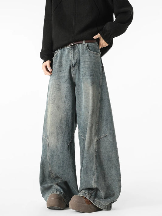 ARISEN™ Baggy Denim Pants (Denim)