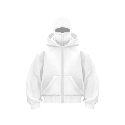 ARISEN™ Viral Zip Hoodie (Pearl White)