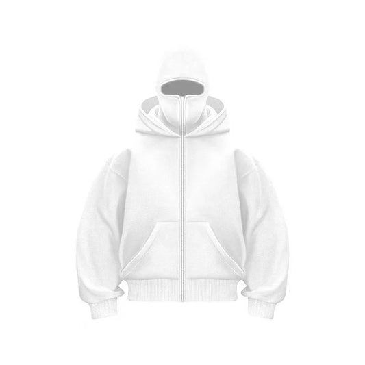 ARISEN™ Viral Zip Hoodie (Pearl White)