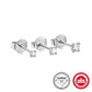 ARISEN™ 0.5-1.2 Carat Moissanite Earrings