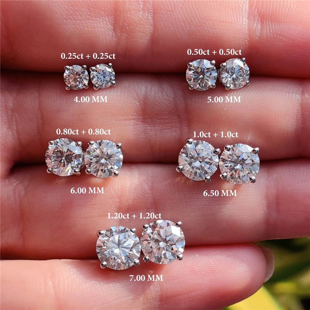 ARISEN™ 0.5-1.2 Carat Moissanite Earrings