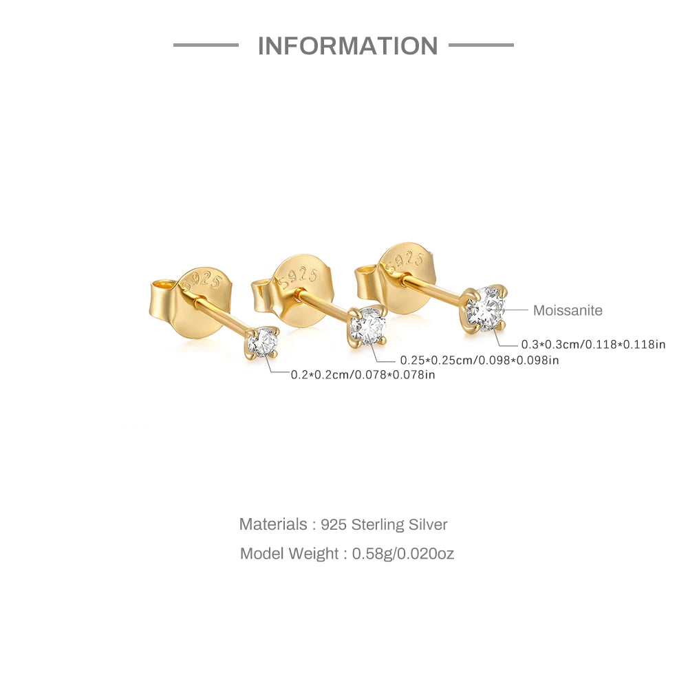 ARISEN™ 0.5-1.2 Carat Moissanite Earrings