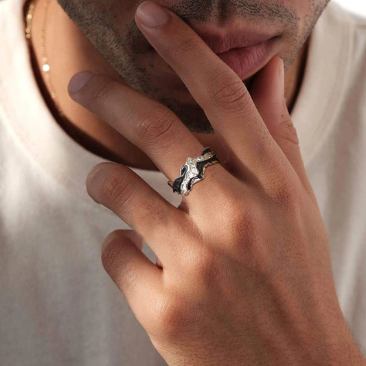ARISEN™ Molten Ring (Silver)