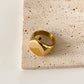 ARISEN™ Smooth Signet Ring (Gold/Silver)