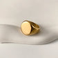 ARISEN™ Smooth Signet Ring (Gold/Silver)